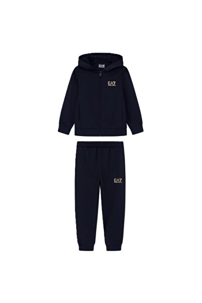 EA7 Trening pentru Baieti, train core id boy t-suit hoodie fz ch coft cc, 7B0...