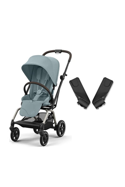 Cybex Eezy S Twist+2 360° | Stormy Blue + Ana Kucağı Adaptörü