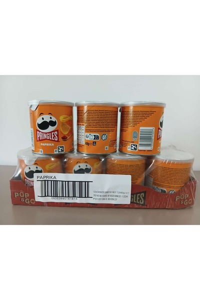 Pringles Paprika 40g bax 12 bucati
