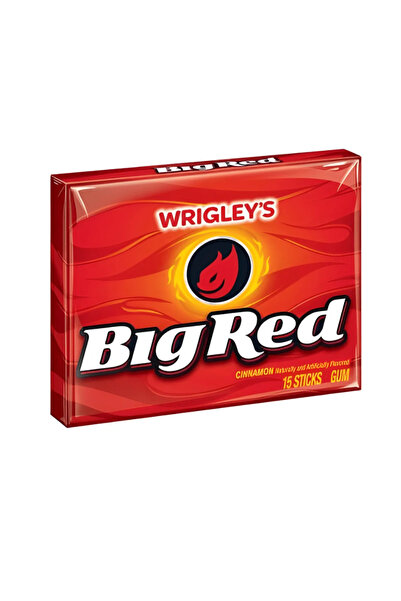 Wrigleys Big Red Cinnamon Gum 15 bucăți 41g