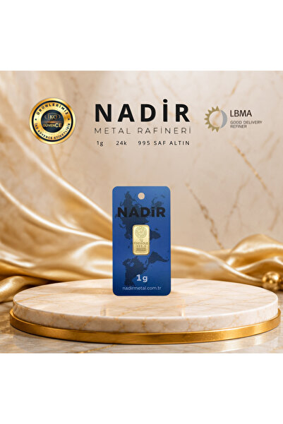 Nadir Gold 1 Adet 1 Gr 24 Ayar Altın (995)