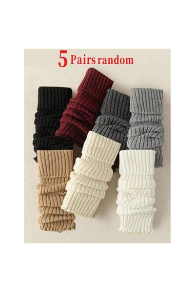 OEM 5 perechi de jambiere aleatorii, calde, pentru , 36-39