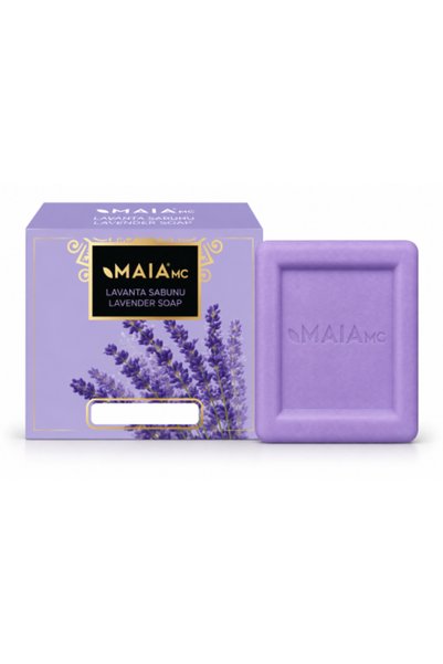 Maia mc صابون مايا إم سي باللافندر لتهدئة وتنظيف البشرة 125 جرام