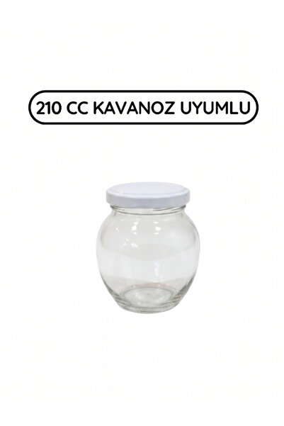 Milea 50 Adet Beyaz Kavanoz Kapağı – 53mm (190cc-210cc kavanoza uyumlu)