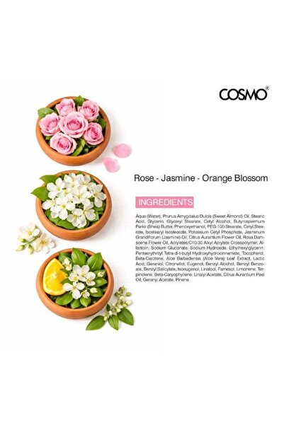 Cosmo Body Lotion Floral Accord 500ml | Deep Hydration & Nourishment | Softens, Smoothens