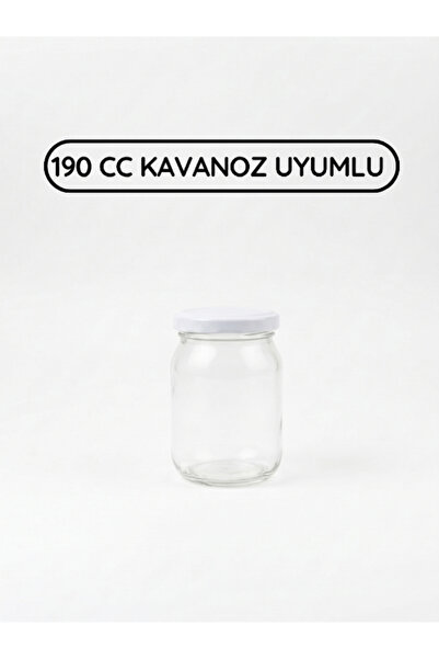 Milea 50 Adet Beyaz Kavanoz Kapağı – 53mm (190cc-210cc kavanoza uyumlu)