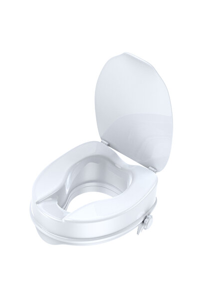 GENERAL Înălțător WC cu Capac, Reglabil și Universal,40*34.6*12CM,Compatibil ...