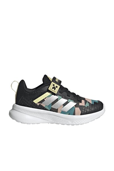 adidas Minecraft Fortarun 4.0 Çocuk Siyah Spor Ayakkabı (KK4631)
