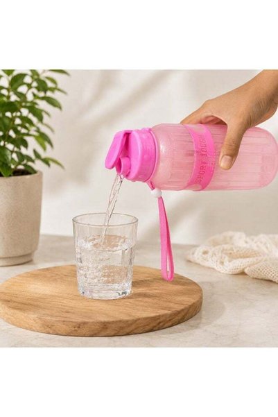Home By SS Sports Water Bottle - 1000ml Leak Proof Gym Bottle, BPA Free, Food Grade Plastic and Silicone, Ideal for Hydration at the Gym, Office, or On-the-Go