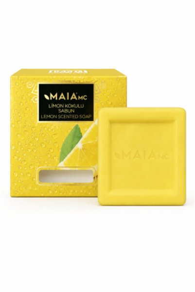 Maia mc Maya MC Lemon Scented Soap for Face and Body Cleansing 125g