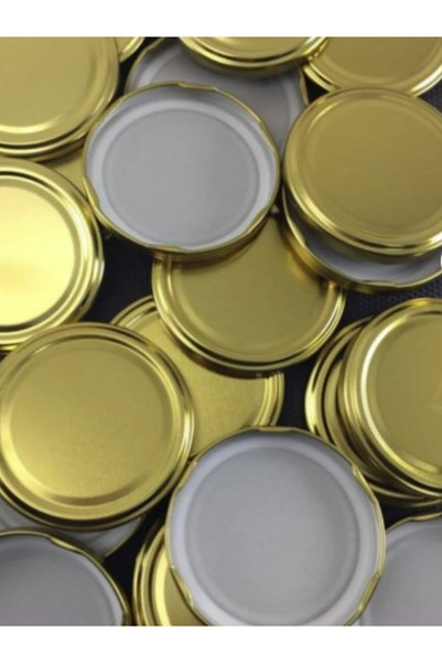 Milea 82 mm Canned Jar Lid Gold 600 Pieces
