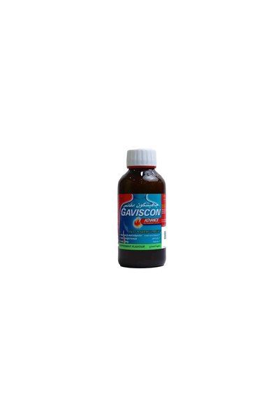 Gaviscon محلول النعناع المتقدم للاستخدام الفموي - 300 مل