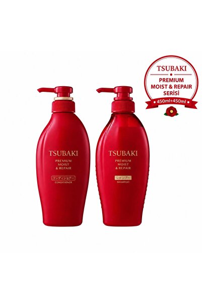 TSUBAKI Premium Moist & Repair Serisi 450ml+450ml