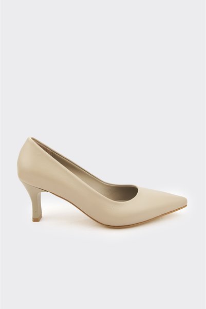 derinet Hakiki Deri Topuklu Kadın Stiletto