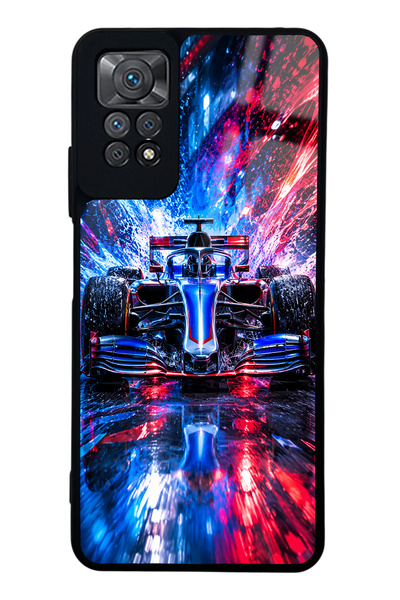 S Mode حافظة هاتف Xiaomi Redmi Note 11 Pro Bluefire Apex ذات تصميم لامع