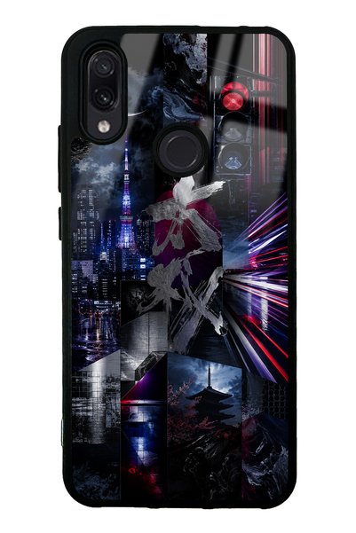 S Mode حافظة هاتف Xiaomi Redmi Note 7 بتصميم لامع من طراز Tokyo Motion
