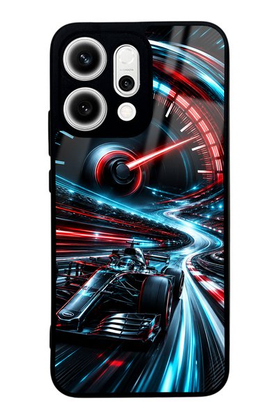 S Mode Oppo Reno 14 Velocity Pulse Design Glossy Phone Case