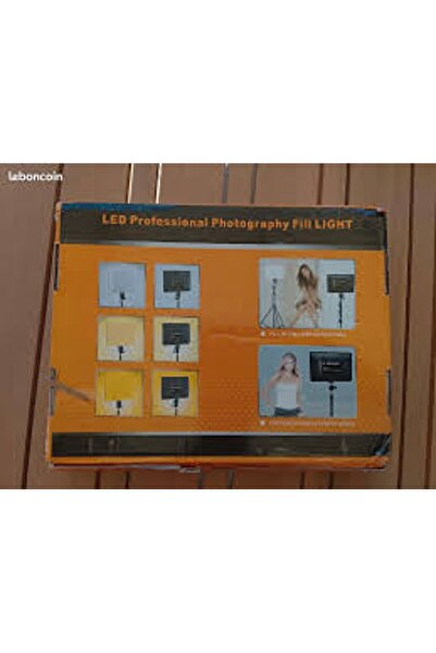 OEM Lampă LED cu trepied, 1,60 m - Foto, audio și video