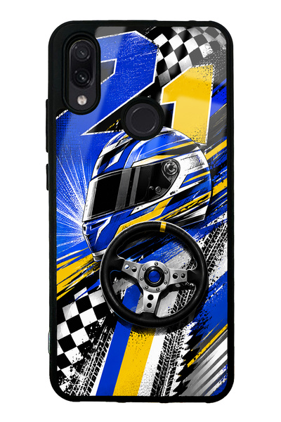 S Mode حافظة هاتف Xiaomi Redmi Note 7 بتصميم لامع من نوع Victory Lap