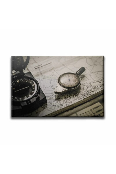 enmalife Διακοσμητικός πίνακας τοίχου από καμβά Time