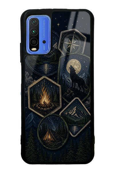 S Mode حافظة هاتف Xiaomi Redmi 9T Moonlit Trails بتصميم لامع