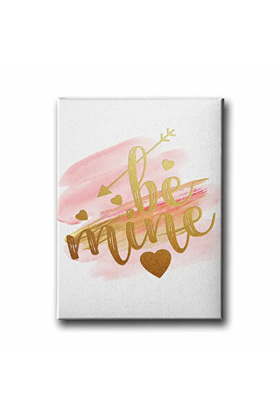 enmalife Διακοσμητικός πίνακας τοίχου από καμβά "Be Mine"