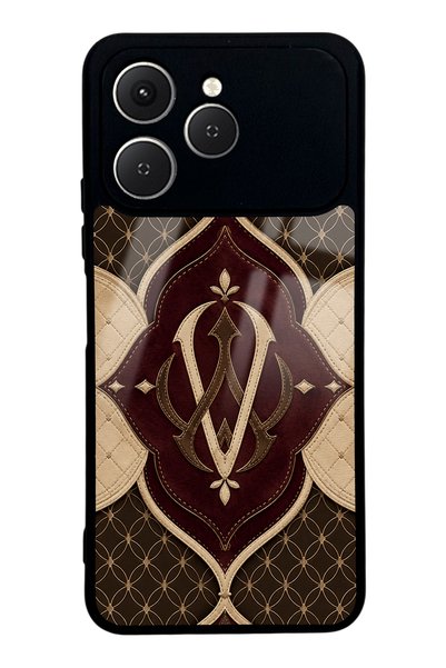 S Mode غطاء هاتف تكنو سبارك 40 بتصميم ميزون رويال لامع