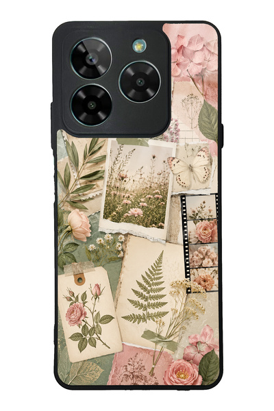 S Mode حافظة هاتف لامعة بتصميم Gm Era 50 Soft Garden Notes