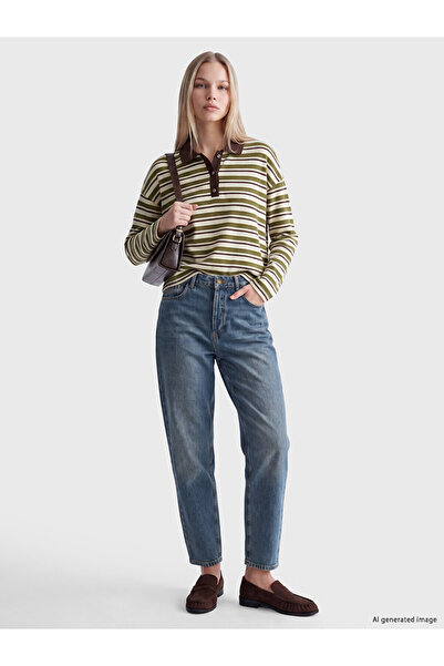 LC Waikiki Vizyon New Season Indigo Barrel Fit Women's Jean Pants