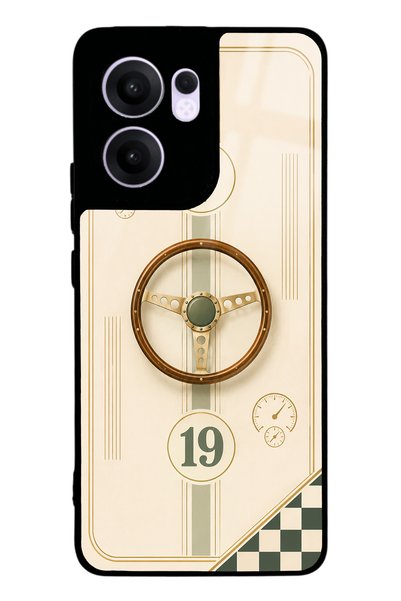 S Mode غطاء هاتف لامع بتصميم كلاسيكي ريسر 7 لهاتف أوبو رينو 13 إف