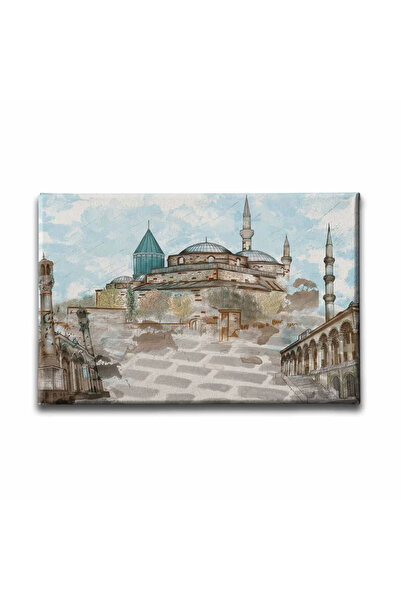 enmalife Muzeul Mevlana, Moscheea Sultan Selim și Moscheea Aziziye, Pictură p...