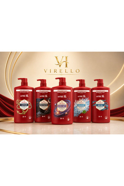 Old Spice Set Extra-XL 3 în 1 – 5 arome, 5 × 1 L