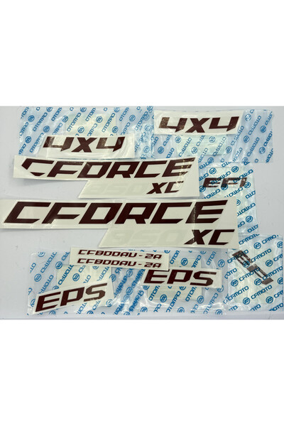 CF Moto SET AUTOCOLANTE CFMOTO CFORCE 800 XC