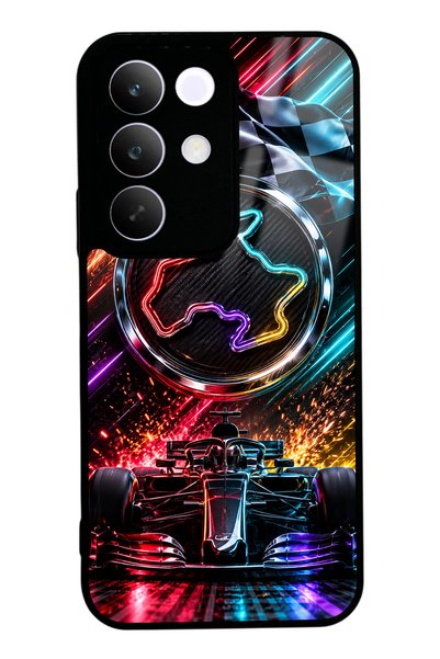 S Mode حافظة هاتف ريلمي C85 بتصميم Apex Lights لامعة
