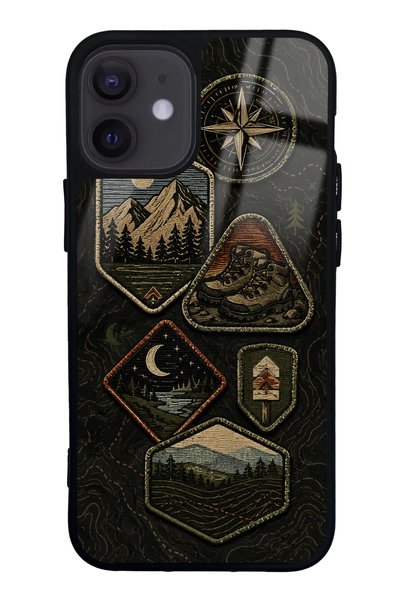 S Mode iPhone 12 Mini Glossy Phone Case with Wildbound Design