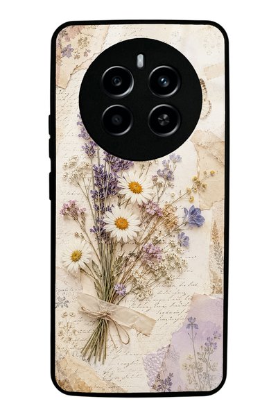 S Mode Realme 12 Lavender Meadow Design Glossy Phone Case