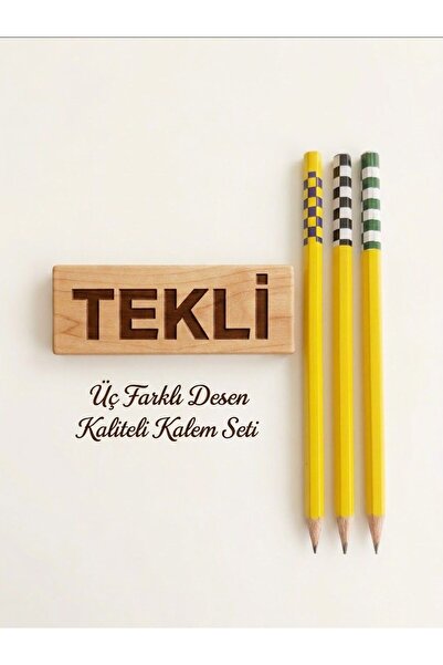 Kurşun Kalem Tekli