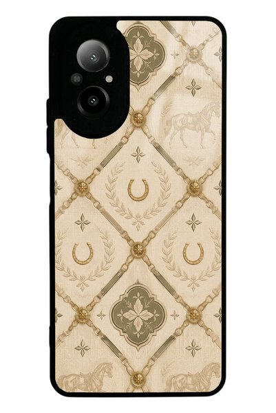 S Mode حافظة هاتف ريلمي 12 لايت لامعة بتصميم ميزون إيكستري