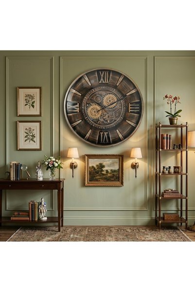 gxnclock ÇARKLI DUVAR SAATİ