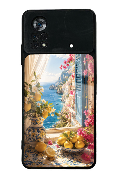 S Mode حافظة هاتف Xiaomi Poco X4 Pro Dolce Vita Amalfi ذات تصميم لامع