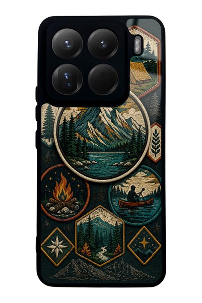 S Mode حافظة هاتف Xiaomi Mi 15 Pro بتصميم Summit Explorer لامعة