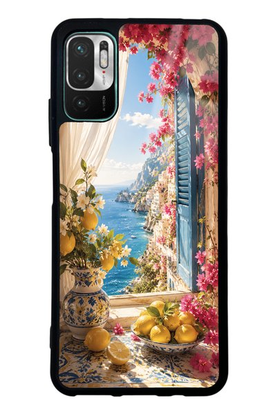 S Mode حافظة هاتف Xiaomi Redmi Note 10 5G بتصميم دولتشي فيتا أمالفي اللامع