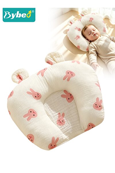 BYBEO Baby Head Shaping Pillow, Breathable Baby Newborn Nursing Sleeping Pill...