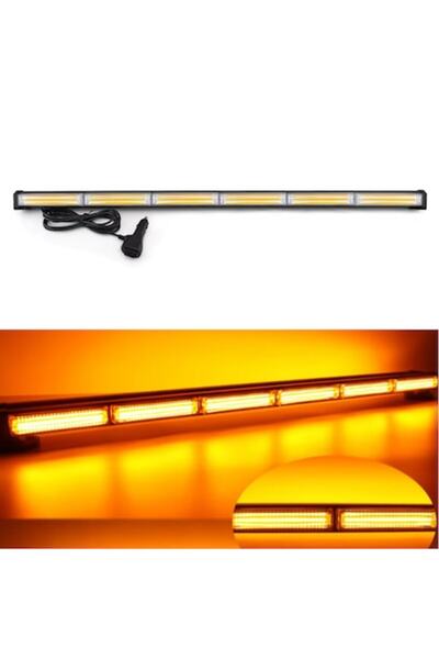 lumixauto Bară luminoasă LED tip baliză 89cm BZRSH 6 module COB 108W Lumină s...