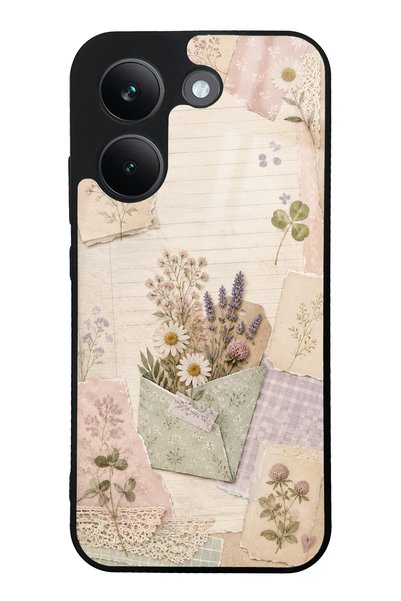S Mode حافظة هاتف لامعة بتصميم Wildflower Diary لهاتف Xiaomi Poco X8 Pro