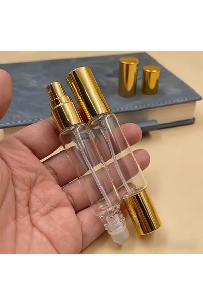 OEM Sticlă dozatoare, roll-on și spray, sticlă transparentă cu două capuri, c...