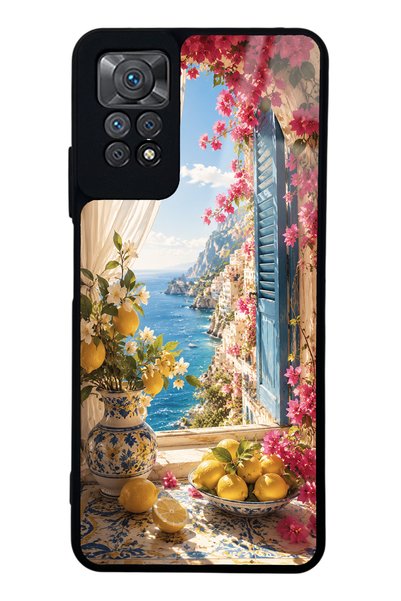 S Mode حافظة هاتف Xiaomi Redmi Note 11 Pro بتصميم دولتشي فيتا أمالفي اللامعة