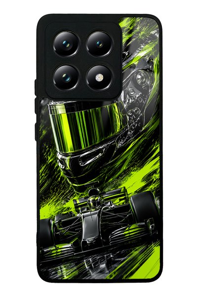 S Mode غطاء هاتف شاومي مي 14T بتصميم Toxic Velocity لامع