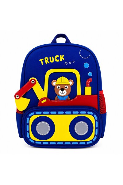 velve Children's schoolbag for kindergarten with Baby Truck pattern, 35×27 cm...