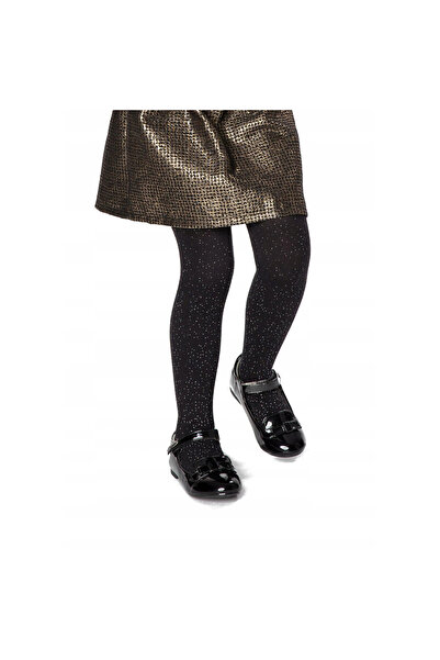 Marilyn Dresuri fetite Julia Stars, 80 DEN, negru, bumbac, Marliyn-128- 134 CM